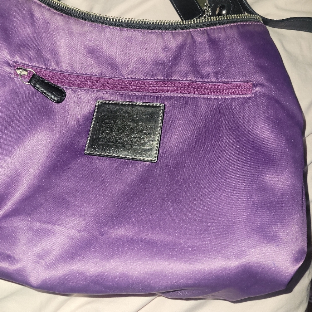 Coach Madison Hailey Leather Hobo Bag - Picture 14 of 16